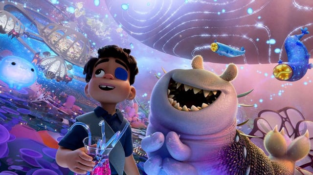 A scene from Disney and Pixar’s “Elio.” (Disney/Pixar/TNS)