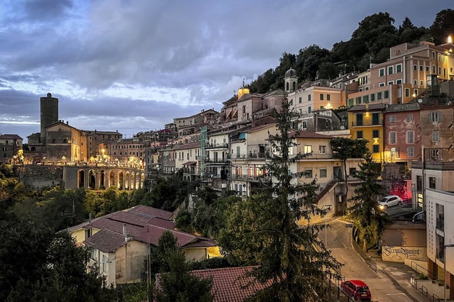 Castel Gandolfo offers an escape from the summer heat of Rome.