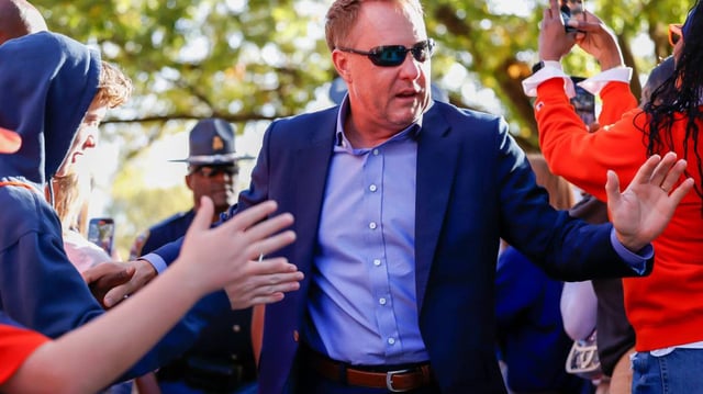 Hugh Freeze Eric Starling/Auburn Daily