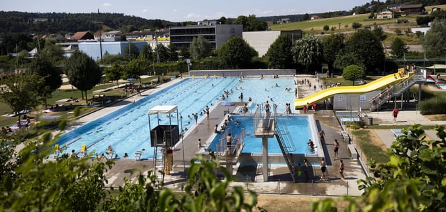 Das umstrittene Freibad hat nur eine Kapazität von bis zu 1000 Besuchern