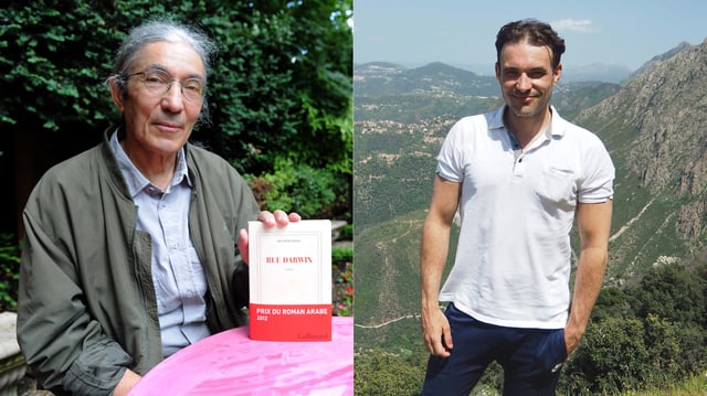 L’écrivain Boualem Sansal et le journaliste Christophe Gleizes.