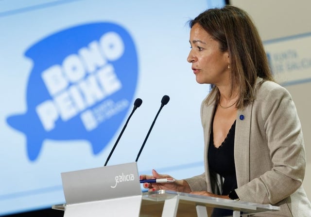 La conselleira do Mar, en la rueda de prensa posterior al Consello