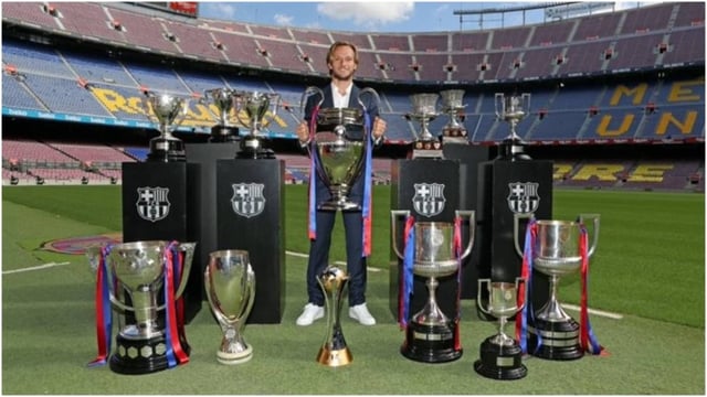 Ivan Rakitic announces retirement from football | Image: X/@FCBarcelona