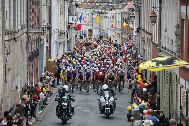 Tour de Francia: etapa 3, en imágenes