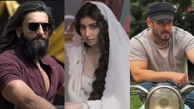 Ranveer Singh, Sara Arjun and Salman Khan 