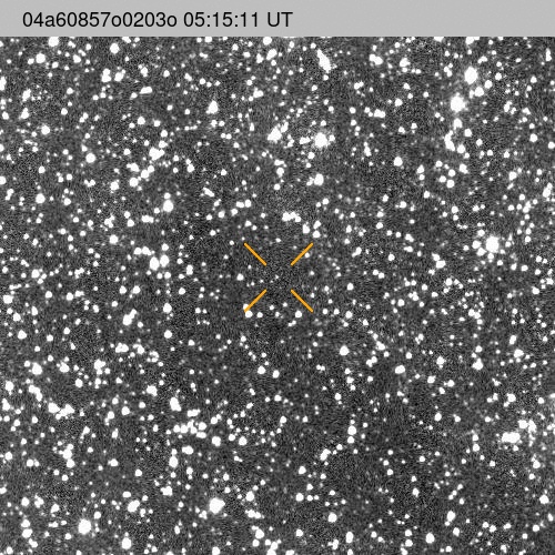 The comet 3I/ATLAS moves against a backdrop of stars. The ATLAS survey telescope in Rio Hurtado, Chile, was the first to report that the object came from interstellar space.