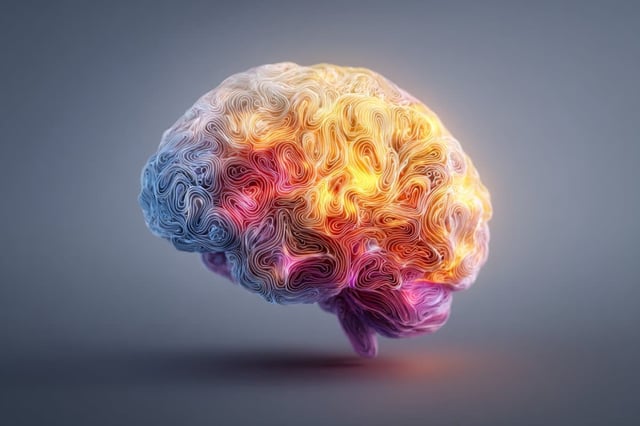 During image pair learning sessions, positive emotions promoted brain activity that could predict how well participants remembered the squiggles a day later. Credit: Neuroscience News