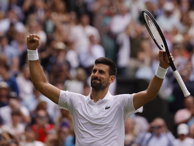 Novak Djokovic s’est imposé en quatre manches contre Alex de Minaur