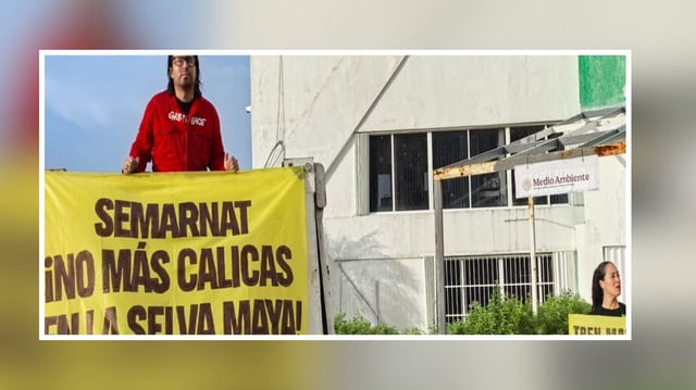 Manifestantes greenpeace