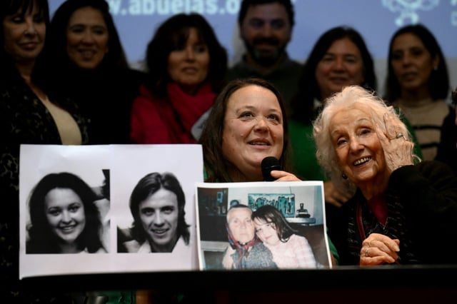 Adriana Metz Romero is the sister or the recently-identified 'Grandchild No. 140', forcibly taken from his mother in 1977