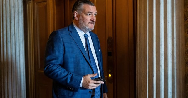 U.S. Sen. Ted Cruz at the U.S. Capitol in Washington on June 30, 2025.