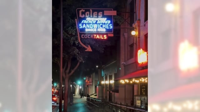 After more than 100 years in business, Cole’s French Dip is closing its doors Aug. 3. (Photo by Hazel Lopez)