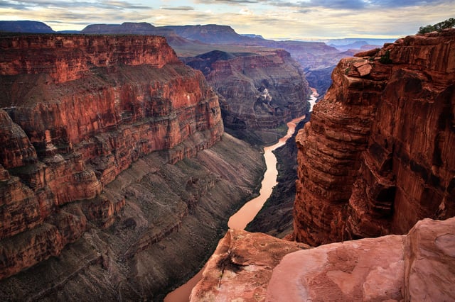 A view of the Grand Canyon in Arizona.