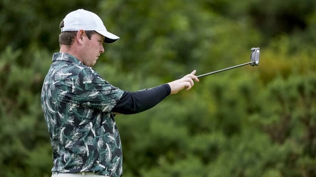 Robert MacIntyre at the 2024 Open Championship at Royal Troon. MacIntyre defends at this week’s Scottish Open; July 20, 2024; Ayrshire, Scotland