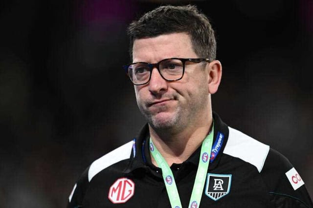 Josh Carr will take over as Port Adelaide coach at the end of this season. 