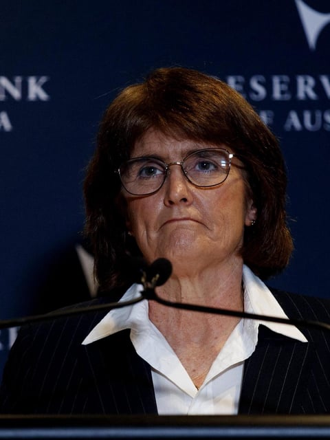 RBA governor Michele Bullock announced interest rates would remain on hold. NewsWire / Nikki Short