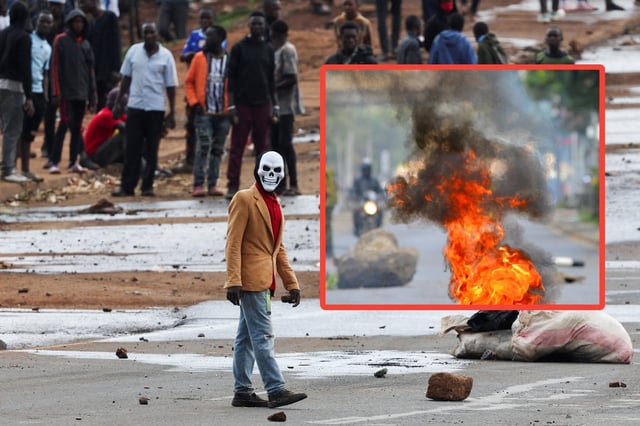 Protestas escalan a violencia en Kenia por represión policial. | Crédito: REUTERS