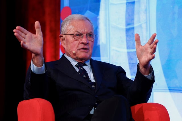 U.S. Special Envoy for Ukraine Keith Kellogg speaks at the Brussels Forum in a panel on Euro-Atlantic security and Ukraine in Brussels, Belgium June 12, 2025.  REUTERS/Yves Herman/File Photo