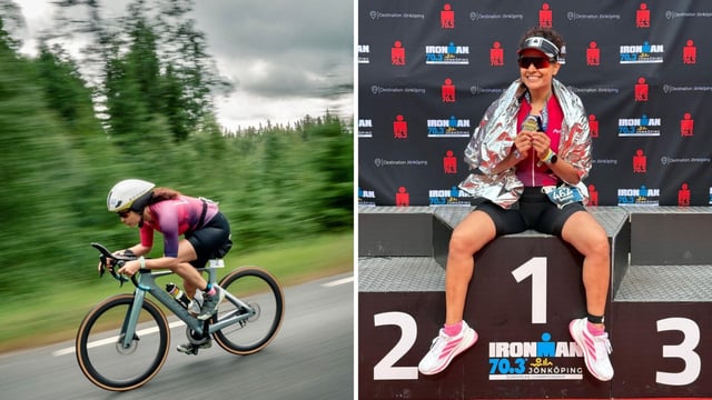 Saiyami Kher finished her second Ironman 70.3 in Sweden.