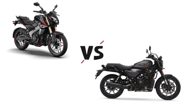 Bajaj Pulsar NS400Z vs Harley Davidson X440 | Image: Republic