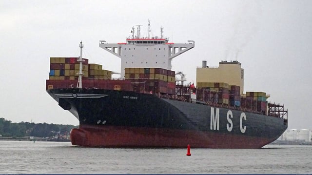 MSC Aries  | Image: X