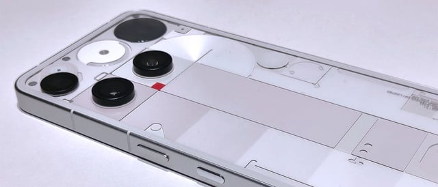 Nothing Phone 3 review; a silver-white smartphone