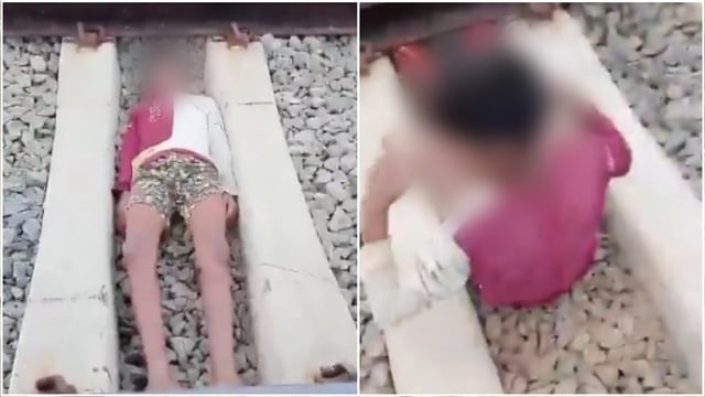 Odisha boy lies on railway track as train passes over him, friends record reel