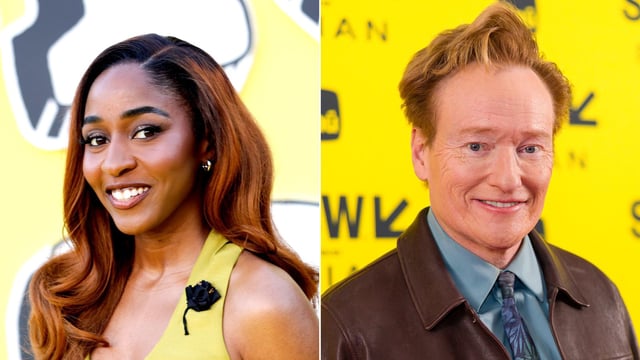 Ayo Edebiri Conan O'Brien