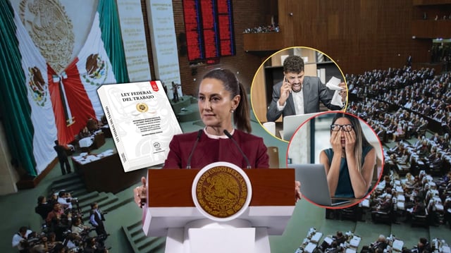 La Concanaco advirtió que la reforma para reducir la jornada laboral de 48 a 40 horas generaría un costo adicional de 65 mil 793 pesos anuales por trabajador. Foto: Especial