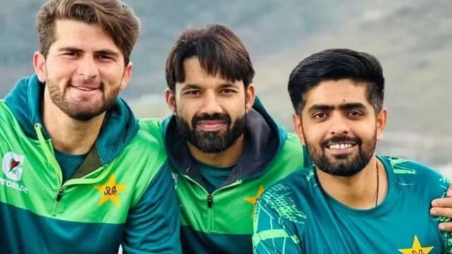 Babar Azam Mohammad Rizwan Shaheen