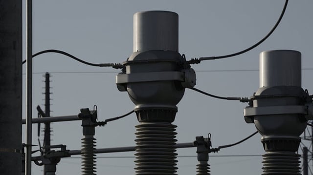 A substation at the LS Power Group Gateway Energy Storage project in Otay Mesa, California. (Photo: Bing Guan/Bloomberg via Getty Images)