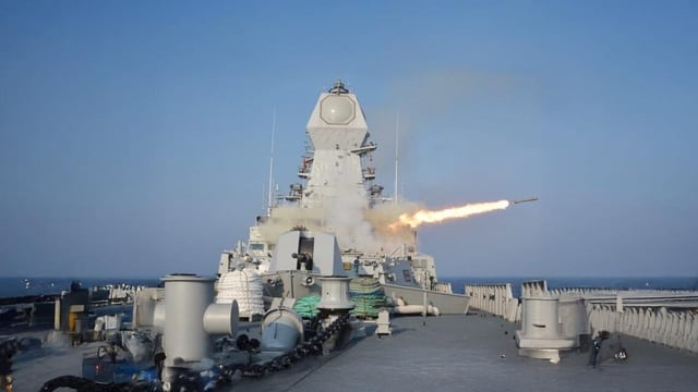 ERASR is a totally indigenous anti-submarine rocket used to combat submarines