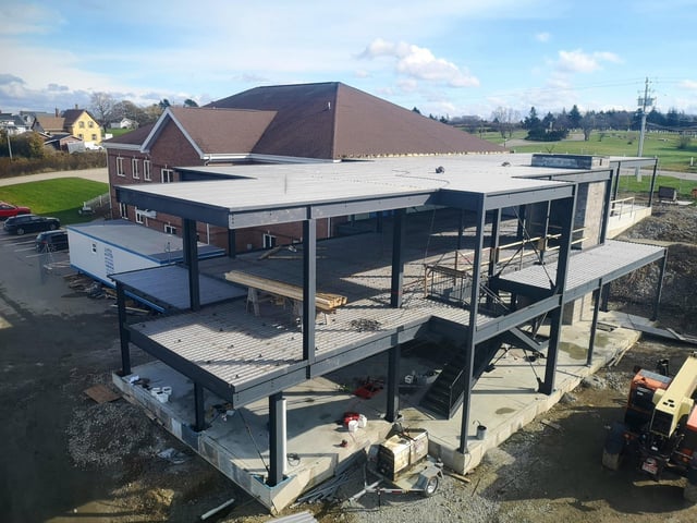 Recent expansion work at the Clare Health Centre in Meteghan Centre. 