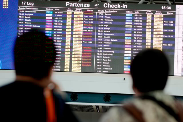 Un hombre perdió la vida en el aeropuerto Bérgamo-Orio al Serio