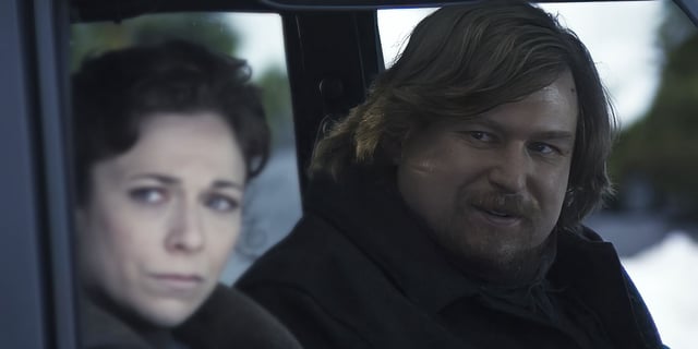 Michael Chernus and Jen Tullock in 'Severance'