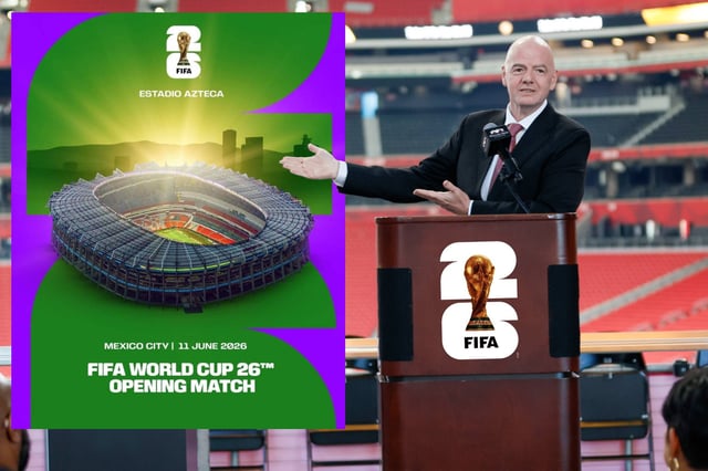 Para el presidente de la FIFA, Gianni Infantino, el Estadio Azteca es un &#34;templo del futbol&#34;. (Foto: Especial GH)