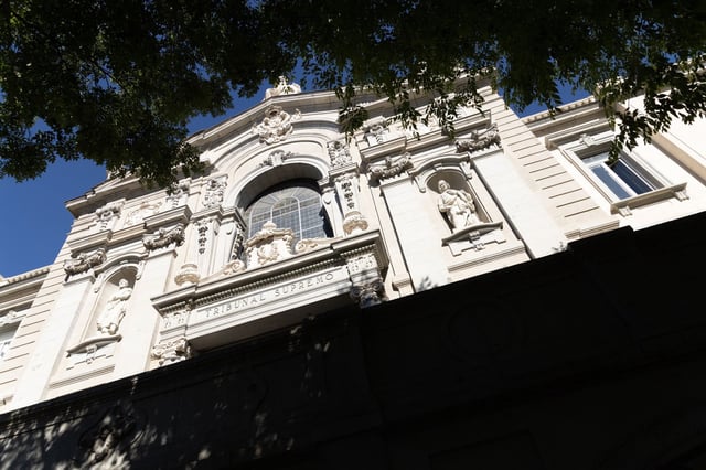 Imagen de la sede del Tribunal Supremo.