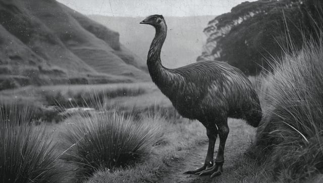 A Colossal Moa: One Of The Biggest Birds Ever To Walk The Earth Becomes 5th "De-Extinction" Species