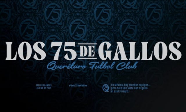 Celebra Gallos Blancos de Querétaro su aniversario 75