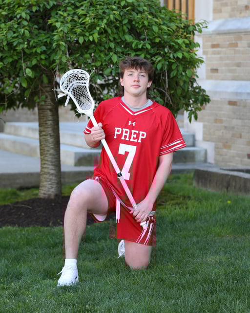 James McGrath played on both the football and lacrosse teams at Fairfield Prep.