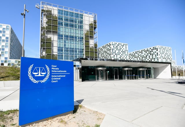 FOTO DE ARCHIVO. Vista exterior de la Corte Penal Internacional en La Haya, Países Bajos. 31 de marzo de 2021. REUTERS/Piroschka van de Wouw