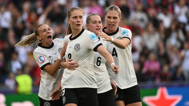 Bereits weiter: Sjoeke Nüsken und die DFB-Frauen