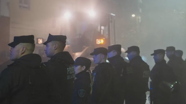 La intervención fue coordinada por el Ministerio de Espacio Público con apoyo de la Policía de la Ciudad.