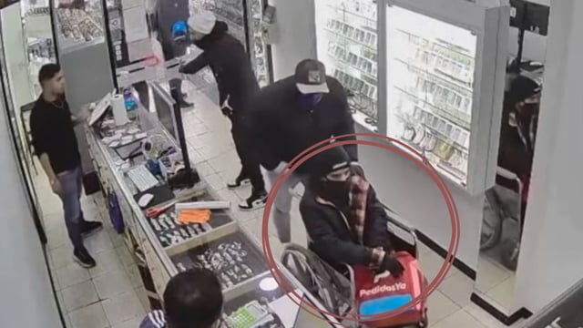 Robo en joyería de Buenos Aires en menos de un minuto: Así opera la “Banda de la Silla de Ruedas”. Foto: Heraldo de México