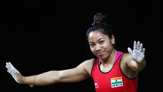 Saikhom Mirabai Chanu will be in action at the Commonwealth championships in Ahmedabad next month. (Getty Images)