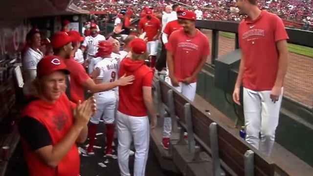 The Cincinnati Reds were thrilled to learn one of their players was an All-Star.