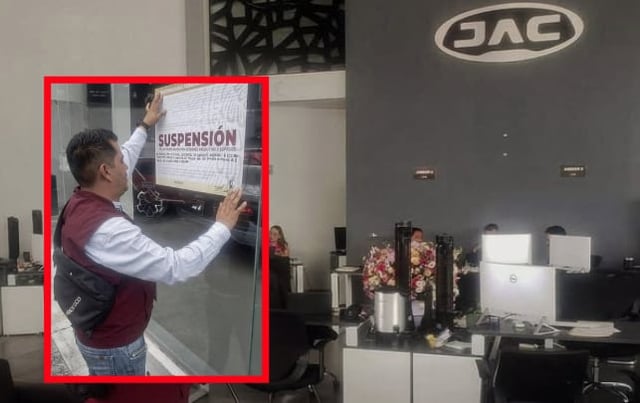 Profeco suspende operaciones de agencia JAC en Aguascalientes por ocultar precios y usar contratos irregulares. / PROFECO.