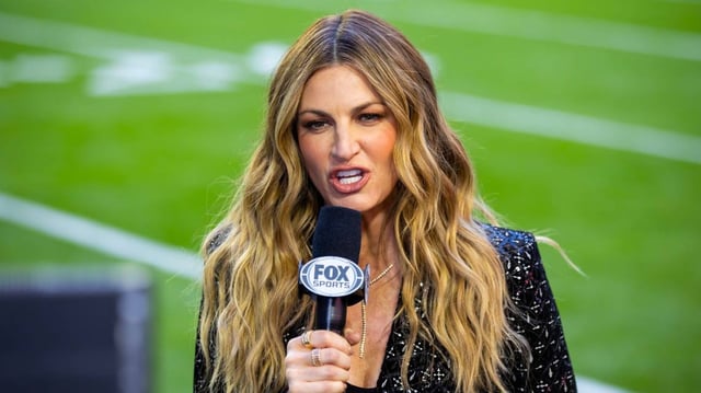 Fox Sports sideline reporter Erin Andrews