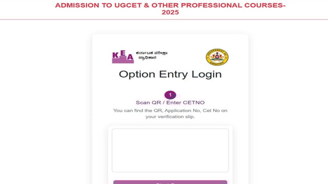 KCET Counselling 2025: Option entry begins at cetonline.karnataka.gov.in, direct link here