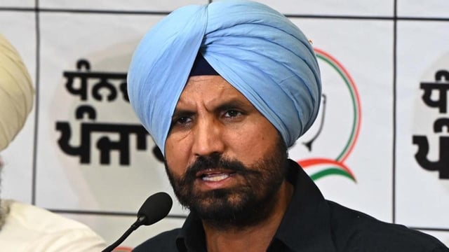 Punjab Congress chief Amarinder Singh Raja Warring hit out against the state government through an X post. (HT)